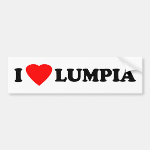 Pegatina Para Coche Amo Lumpia