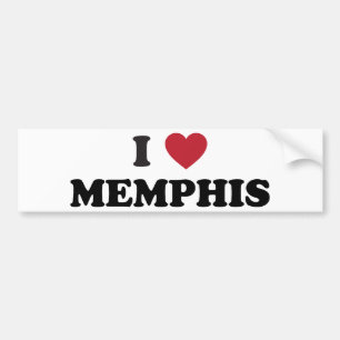 Pegatina Para Coche Amo Memphis
