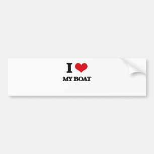 Pegatina Para Coche Amo mi barco