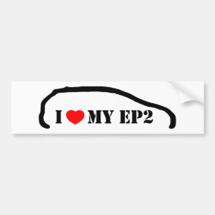 Pegatina Para Coche Amo mi EP2
