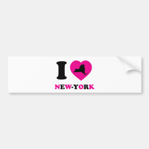 Pegatina Para Coche Amo Nueva York
