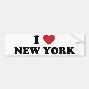 Pegatina Para Coche Amo Nueva York