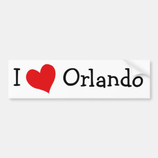 Pegatina Para Coche Amo Orlando
