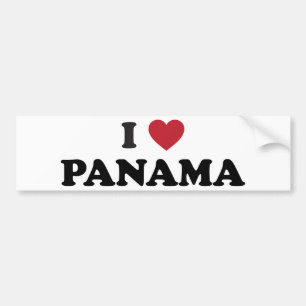 Pegatina Para Coche Amo Panamá