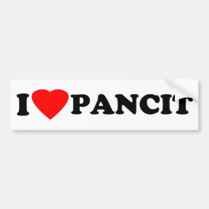 Pegatina Para Coche Amo Pancit