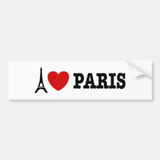 Pegatina Para Coche Amo París