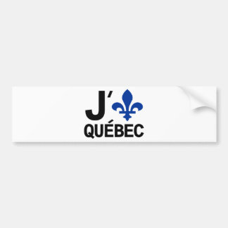 Pegatina Para Coche Amo Quebec