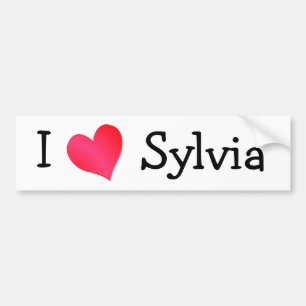 Pegatina Para Coche Amo Sylvia