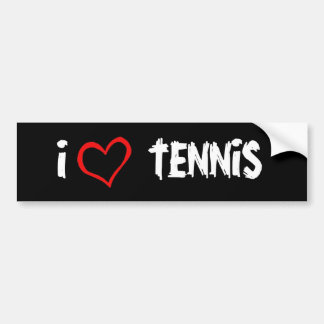 Pegatina Para Coche Amo tenis