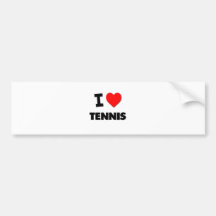 Pegatina Para Coche Amo tenis