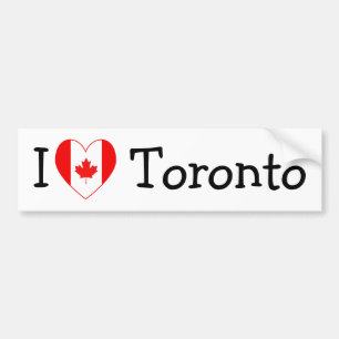 Pegatina Para Coche Amo Toronto