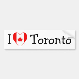 Pegatina Para Coche Amo Toronto