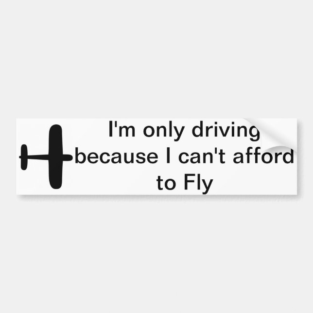 Pegatina Para Coche Amor a volar (Frente)