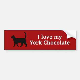 Pegatina Para Coche Amor al chocolate York