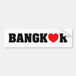 PEGATINA PARA COCHE AMOR BANGKOK