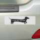 Pegatina Para Coche AMOR divertido de I MI bumpersticker del dachshund (On Car)
