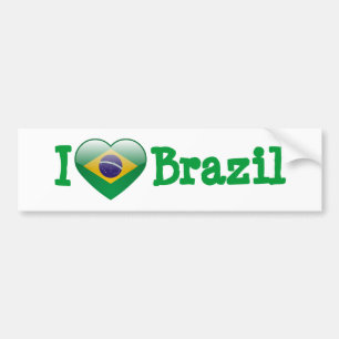 Pegatina Para Coche Amor el Brasil