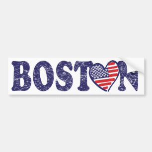 Pegatina Para Coche Amor en Boston