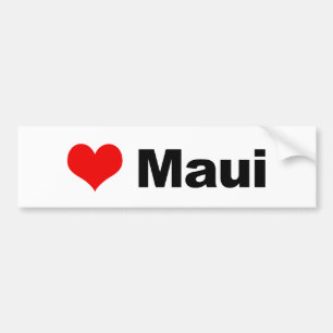 Pegatina Para Coche Amor Maui