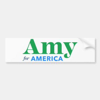 Pegatina Para Coche Amy Klobuchar 2020 Amy para presidente