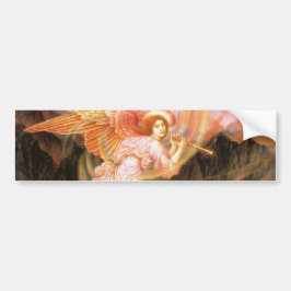 Pegatina Para Coche Angel Piping a las almas en el infierno