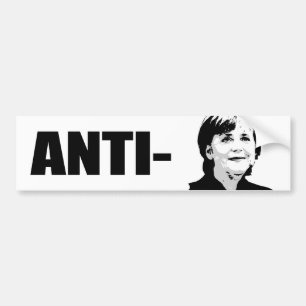 Pegatina Para Coche Angela Merkel