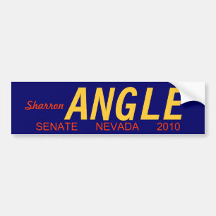 Pegatina Para Coche Ángulo de Sharron para el senado de Nevada