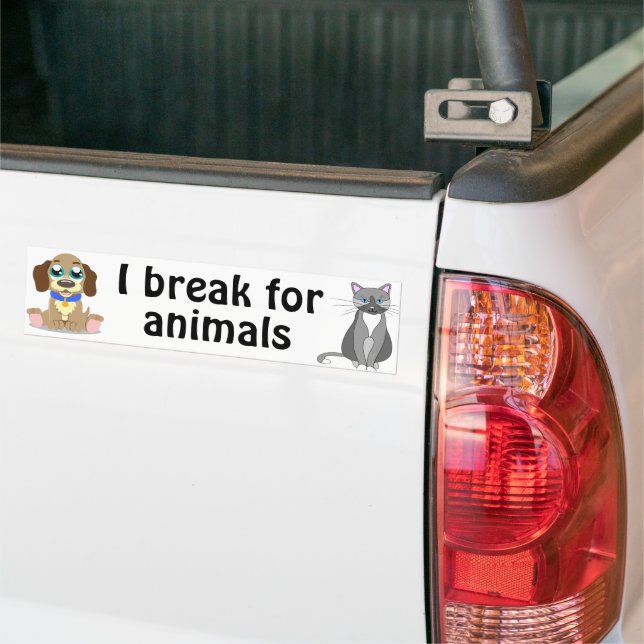 Pegatina Para Coche Animales (En Camión)