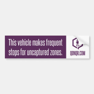 Pegatina Para Coche Anónimo frecuente las paradas