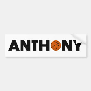 Pegatina Para Coche Anthony Basketball