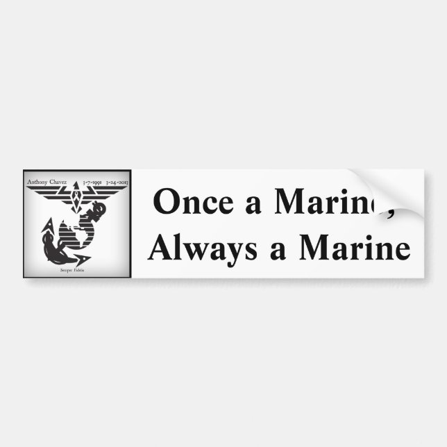 Pegatina Para Coche Anthony Chavez (Frente)