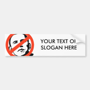 PEGATINA PARA COCHE ANTI-BARACK OBAMA