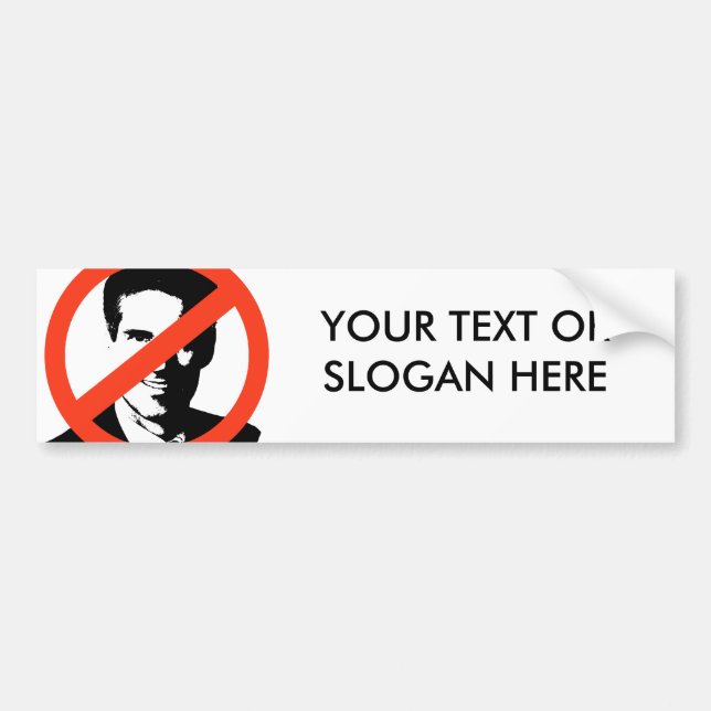 PEGATINA PARA COCHE ANTI-BROWN/SCOTT ANTI BROWN (Frente)