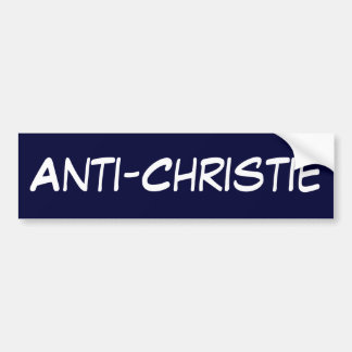Pegatina Para Coche Anti-Christie