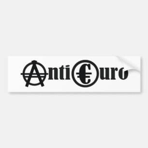 PEGATINA PARA COCHE ANTI- EURO