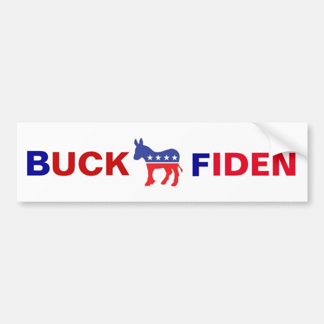 Pegatina Para Coche Anti Joe Biden Bumper Sticker (Frente)