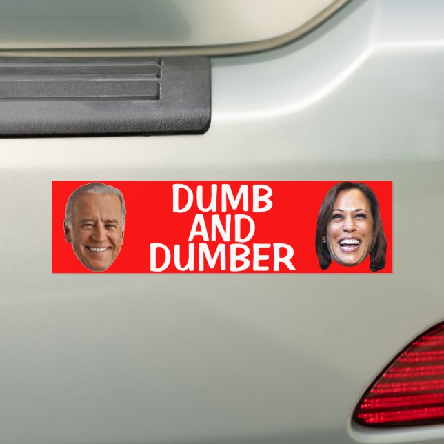 PEGATINA PARA COCHE ANTI JOE BIDEN TRUMP 2020 BUMPER STICKER (en coche)
