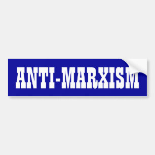Pegatina Para Coche Anti-Marxismo