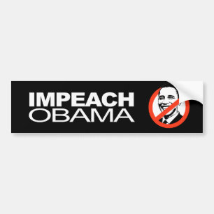 Pegatina Para Coche Anti-Obama - acuse a Obama