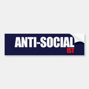 Pegatina Para Coche Anti-Obama - Anti-Socialista