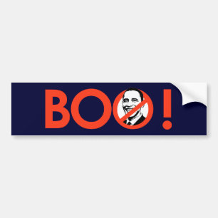 Pegatina Para Coche Anti-Obama Bumpersticker - abucheo