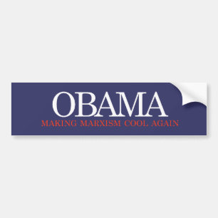 Pegatina Para Coche Anti-Obama Bumpersticker - haciendo marxismo aga