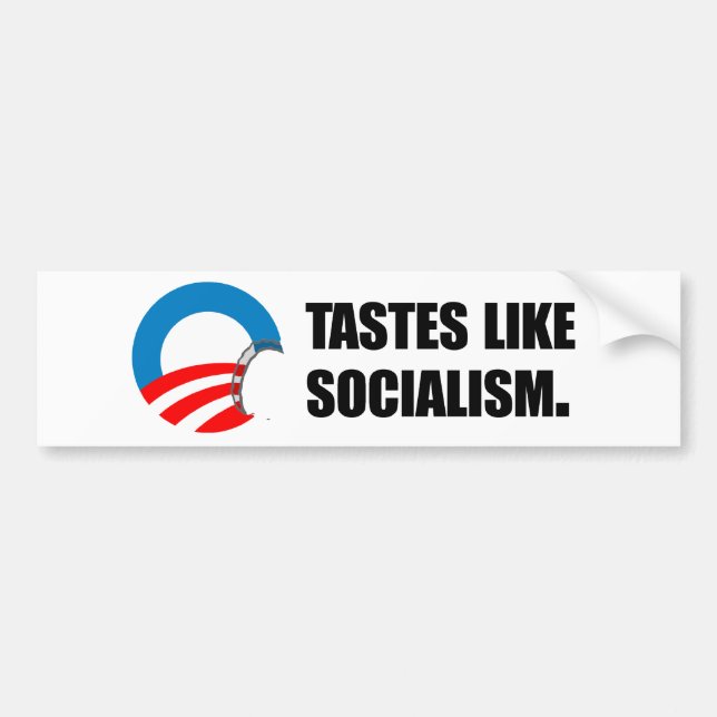 Pegatina Para Coche Anti-Obama Bumpersticker - los gustos tienen gusto (Frente)