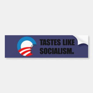 Pegatina Para Coche Anti-Obama Bumpersticker - los gustos tienen gusto