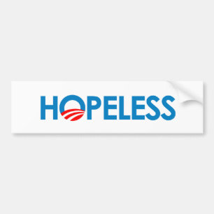 Pegatina Para Coche Anti-Obama - DESESPERADO