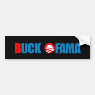 Pegatina Para Coche Anti-Obama - dólar Ofama