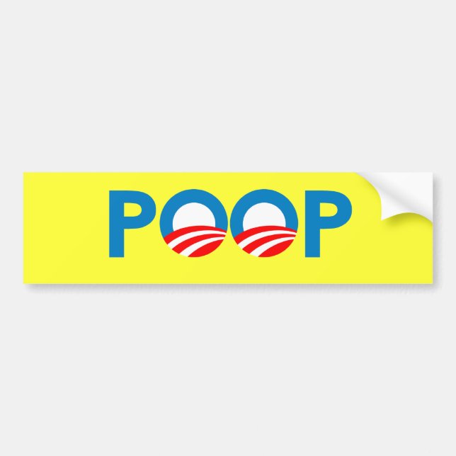 PEGATINA PARA COCHE ANTI-OBAMA - IMPULSO (Frente)