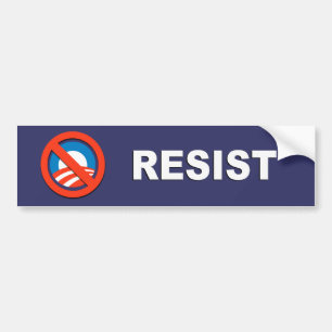 Pegatina Para Coche Anti-Obama - resista