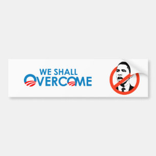 PEGATINA PARA COCHE ANTI-OBAMA - SUPERAREMOS