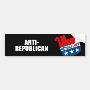 Pegatina Para Coche Anti-Republicano